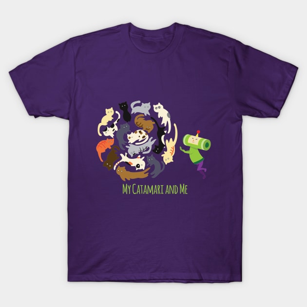 Katamari Damacy "My Catamari and Me" T-Shirt by LittleBearArt